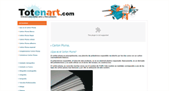 Desktop Screenshot of carton-pluma.es